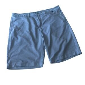 Travis Mathew Gray Striped Golf Shorts - Size 40